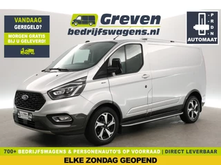 Ford Transit Custom Active 2.0 Ecoblue L1H1 | Automaat | Camera | Airco | Trekh. | Adap. Cruise | Carplay | Stoelverw.