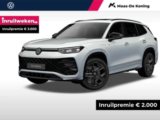 Volkswagen Tayron R-Line-Edition 1.5 eHybrid 204 pk 6 versn. DSG · Black edition pakket · Comfort pakket · Trekhaak incl. aanhangermanoeuvreerhulp (trailer assist) ·