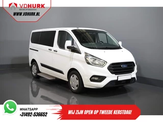 Ford Transit Custom Tourneo 2.0 TDCI € 30.182,- incl. BTW/BPM Trend Combi/ Kombi/ 9 Persoons/ 9 P/ Cruise/ PDC/ Airco