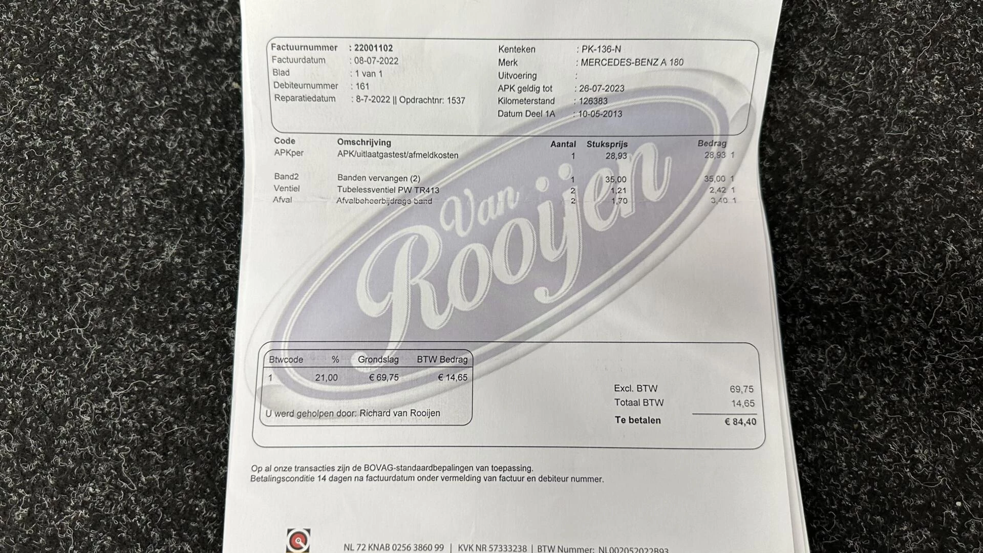 Hoofdafbeelding Mercedes-Benz A-Klasse