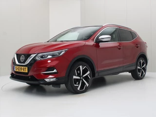 Nissan Qashqai 1.2 DIG-T 115pk 6-bak Tekna+ [ NAPPA LEDER+TREKHAAK+PANODAK+CAMERA+CLIMAAT+CRUISE+PDC+NAVIGATIE ]