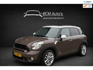 Mini Mini Countryman 1.6 Cooper S ALL4 Chili |Pano|Xenon|Leer|PDC|Navi|LIGTH COFFEE kleur|