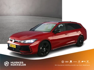 Volkswagen Passat Variant R-Line Business 1.5 eTSI 150pk DSG Automaat Panoramadak, Elektrische achterklep, Navigatie, Harman Kardon audio, Adaptive cruise control, Stuurwiel verwarmd