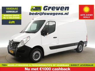 Renault Master T33 2.3 dCi L2H2 146PK Airco Camera Cruise Navigatie PDC 3 Persoons Elektrpakket Trekhaak