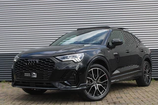 Audi Q3 Sportback 45 TFSIe | 3x S-Line | Panoramadak | 360 Camera | Memory | Trekhaak | Dodehoek | Elektrische kofferbak | Apple c
