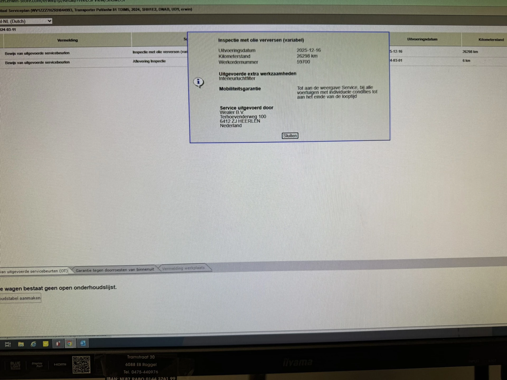 Hoofdafbeelding Volkswagen Transporter