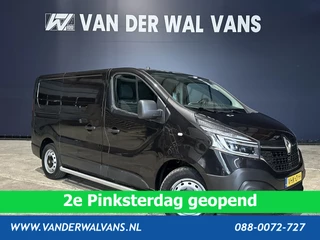 Renault Trafic 2.0 dCi 120pk L1H1 Euro6 Airco | Navigatie | Sidebars | LED | Cruisecontrol parkeersensoren, bijrijdersbank