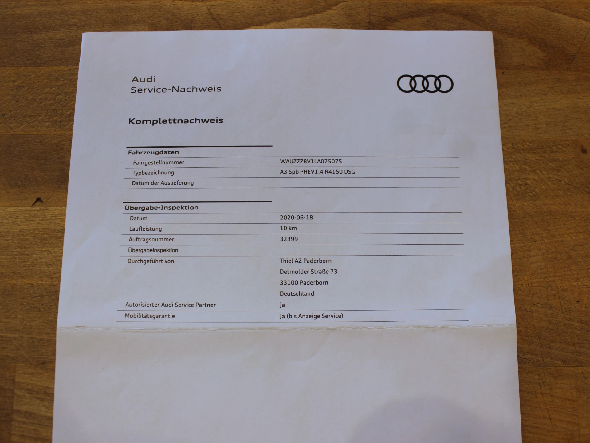 Hoofdafbeelding Audi A3