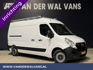 Opel Movano 2.3 CDTI BiTurbo 146pk L2H2 inrichting Euro6 Airco | 2500kg Trekhaak | Imperiaal | Omvormer | Camera Navigatie, Cruisecontrol, Parkeersensoren, Trap, Bijrijdersbank