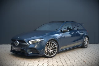 Mercedes-Benz A-Klasse AMG 35 4MATIC Edition 1 | Panoramadak | Burmester | AMG Performance Recaro stoelen | Stoelverwarming | Keyless | Aero pack | Adaptive Cruise Control | Ambiance verlichting | 360 Camera |