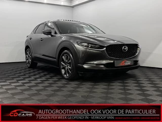 Mazda CX-30 2.0 e-SkyActiv-X M Hybrid Luxury Schuifdak, Leder, 360 Camera,  Navi, Keyless start, Vrtual desk, Head-up display, Elektrische achterklep, Bose geluidsysteem