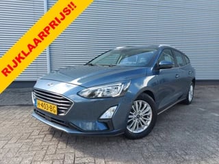 Ford Focus Wagon 1.0 EcoBoost Titanium Business, airco,cruise,navigatie,parkeersensoren,