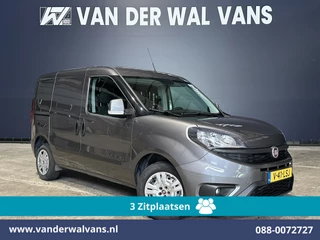 Fiat Doblò Cargo 1.3 MJ L1H1 Euro6 Airco | 3-Zits | Camera | Navigatie | Cruisecontrol | Parkeersensoren | Zijdeur, bijrijdersbank
