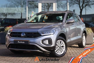 Volkswagen T-Roc 1.0 TSI Life 110pk I Trekhaak | ACC | Navi I LED I Cruise I Carplay I Virtual | 1e eigenaar 