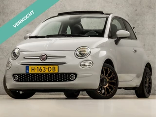 Fiat 500C 0.9 TwinAir Turbo 120TH Edition (VIRTUAL COCKPIT, APPLE CARPLAY, GROOT NAVI, CRUISE, LEDER, SPORTSTOELEN, XENON, LM VELGEN, ELEK RAMEN, NIEUWSTAAT)