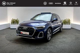 Audi Q5 50 TFSI e 299pk S tronic quattro S edition | SoH 90% | S line, Luchtvering, Panoramadak, B&O |
