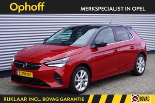 Opel Corsa 1.2 Turbo Elegance Automaat / Zwart dak / Parkeersensoren / Stoelverwarming / LED
