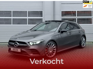 Hoofdafbeelding Mercedes-Benz A-Klasse Mercedes-Benz A-klasse A250 A35 AMG Optiek 4MATIC / Sfeer / Alcantara / Garantie / Pano / 19" /