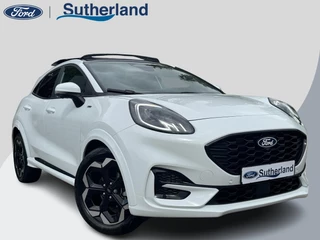 Ford Puma 1.0 EcoBoost Hybrid ST-Line X 155pk Automaat | Panoramadak | Afneembare trekhaak | Winter Pack | Adaptive cruise control | 360 graden camera | Bang&Olufsen | Elektrsiche achterklep | Matrix LED