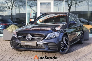 Mercedes C-Klasse Estate C300e AMG-Line 320pk | Pano | Sfeer | Cruise | Climate | 360 Camera | Virtual | Multibeam