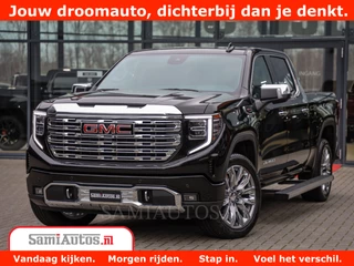 GMC Sierra DENALI | All-In Prijs | 6,2 V8 Full Option | De Meest Luxe Pick-Up in zijn Klasse | Comfortabele Dubbele Cabine met Royale 5 Zitplaatsen | BPM vrij | Nu Leverbaar uit Voorraad | Voorraad Nr 434420