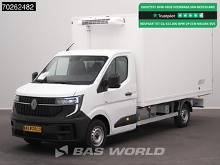 Renault Master 170PK BPM VRIJ! -15 Vries Koelwagen 2025model Achterdeuren Thermo King V200 MAX 220V stekker LED Koel Koeler Vries Kühlwagen Kühlkoffer Frigo 18m3 Airco Cruise control