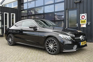 Mercedes-Benz C-Klasse Coupé 180 Ambition Automaat AMG-Pakket | NL-Auto | Pano | Cruise | Camera | Half-Leder