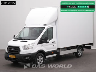 Ford Transit 130pk D'Hollandia Laadklep Zijdeur Bakwagen 360camera Airco Cruise Parkeersensoren Euro6 Meubelbak Koffer Airco Cruise control