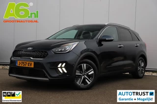 Kia Niro 1.6 GDi Hybrid DynamicPlusLine Trekhaak Lederen Bekleding Stuur & Stoelverwarming Navigatie Achteruitrijcamera
