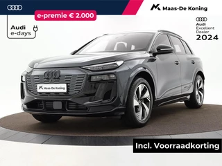 Audi Q6 e-tron S edition (B1) e-tron perf 225kW/306pk 100Kwh Hat Audi Q6 e-tron S edition performance 100 kWh · Luchtvering · Adaptive cruise control · Camera's rondom