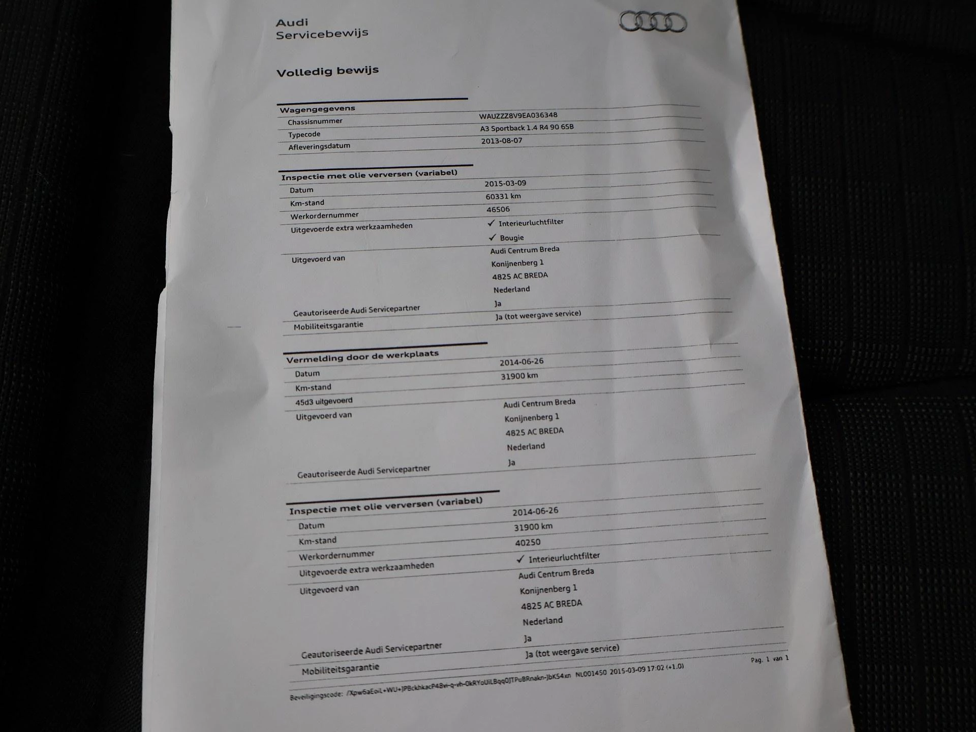 Hoofdafbeelding Audi A3