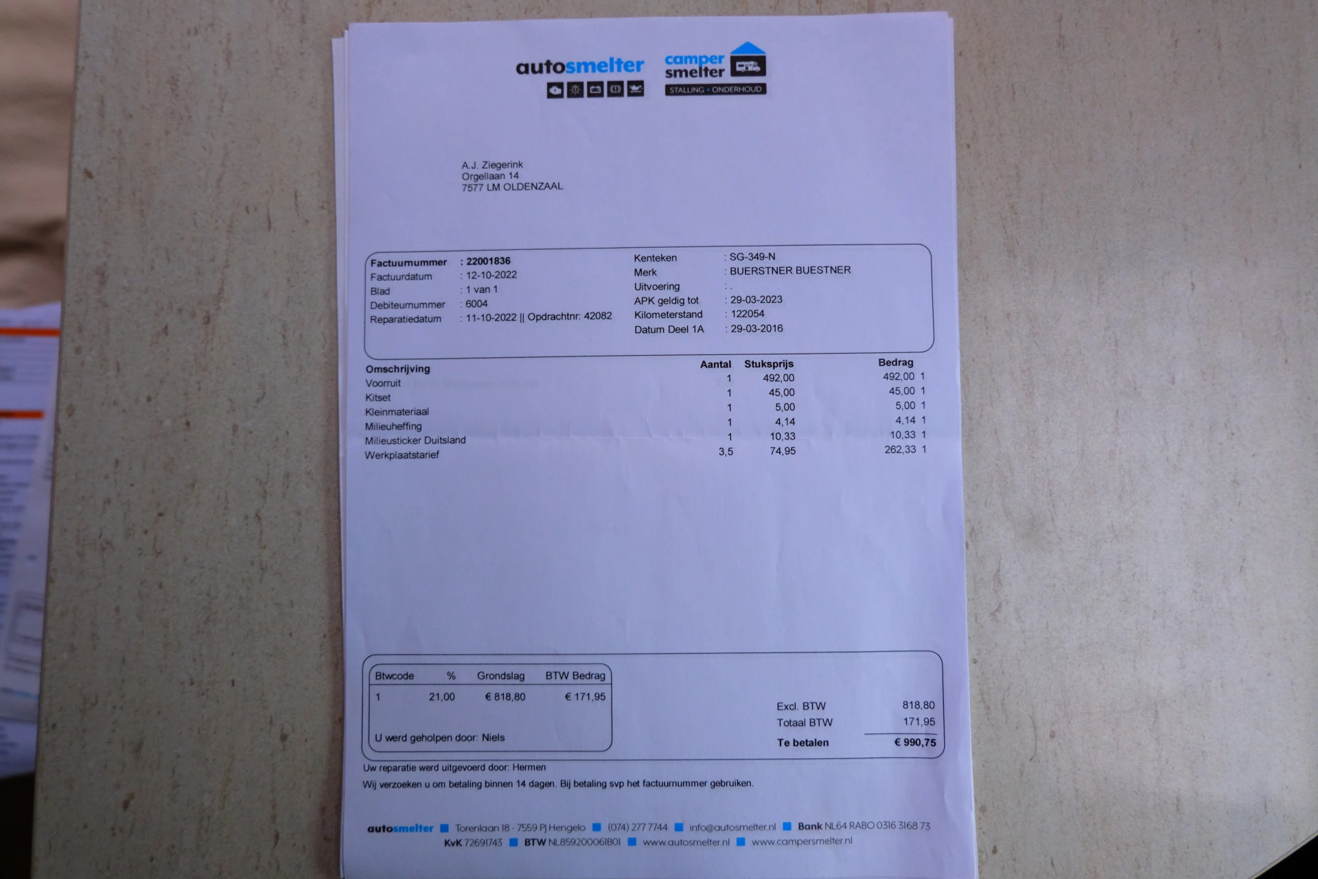 Hoofdafbeelding Bürstner Ixeo time it 726G | ACTIEPRIJS!
