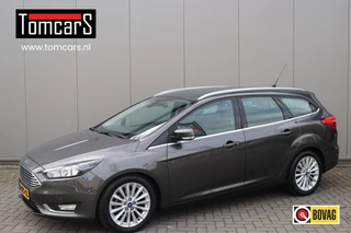 Ford Focus Wagon 125PK EcoB. First Edition Cruise-control/Parkeerhulp/Climate-control/17-Inch