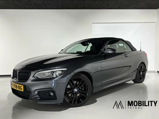 BMW 2-serie Cabrio 220i M Sport 184pk AUT LCI|Facelift|H&K|18''|Leder|Navi|Shodowline|Dealer onderhouden|