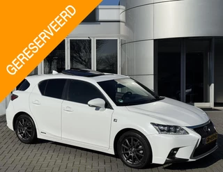 Lexus CT 200h F Sport Line NL-AUTO TREKHAAK SCHUIFDAK STOELVERW LEDER EL-STOELEN LED KEYLESS