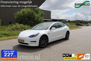 Tesla Model 3 Standard RWD Plus 60 kWh | Parelmoer Wit | LFP Accu | 100% Laden | SOH 92% | Autopilot | leder memory seats met stoelverwarming
