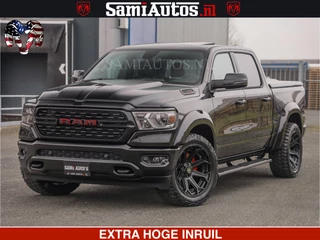 Dodge Ram Pick-Up SPORT | 5.7 V8 4x4 HEMI | PANORAMA DAK | GROOTSCHEM 12 INCH | LPG | Diamond Black Pearl | CREW CAB | DUBBELE CABINE | 5 PERSOONS | DC | VOORRAAD NR 2556 - 6053