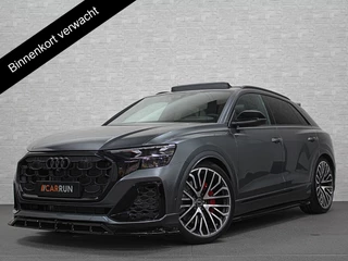 Audi Q8 60e 490pk Competition RS-Stoelen | 4WS Achteras Besturing | OLED | Laser | SQ8 Uitgevoerd | Massage | Ventilatie | Valcona Leder+ Pakket | B&O Sound | 23'' | Alcantara hemel | Head-Up | Soft-Close | Panodak | 2x Memory | Trekhaak | Keyless-Entry | Luchtvering | Nw.Pr. 155.000,= | Nieuw! 13km 2026 | Fabrieksgarantie | Direct rijden.