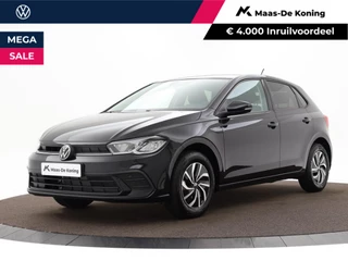 Volkswagen Polo 1.0 TSI 95 pk Life Edition · Camera · Apple/Android Car Play · P-Sensoren · 15'' Inch ·  MEGA Sale · Prijs is inclusief inruilpremie ·