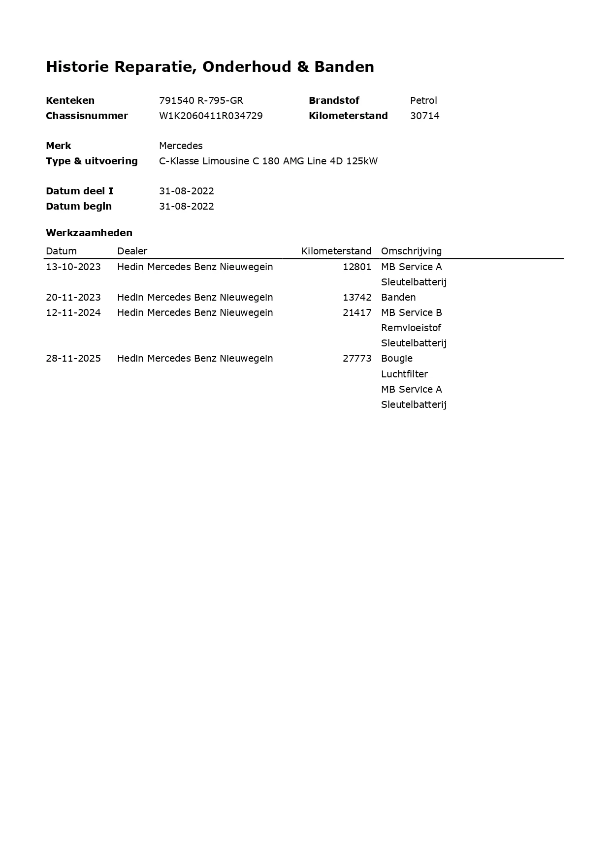Hoofdafbeelding Mercedes-Benz C-Klasse