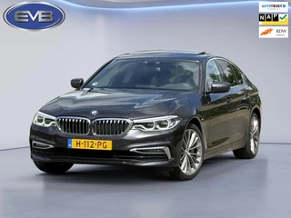 Hoofdafbeelding BMW 5 Serie BMW 5-serie 530i High Executive Edition 252 pk, sportleder, schuifdak, vele opties, 1e eigenaar, NL auto met nationale auto pas