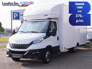 Hoofdafbeelding Iveco Daily Iveco Daily 35C14 140 pk Automaat Bakwagen 30M3 Airco, Camera Luchtvering, Dakspoiler, Dubbel Lucht LxBxH 530x227x240 cm, 3-Zits