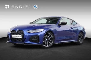 BMW 4 Serie Coupé 420i | M-Sportpakket | LED | Leder | Navigatie | Schuifdak | Elektr. zetels | Keyles go | DAB | Hifi speakers | 19'' LM |