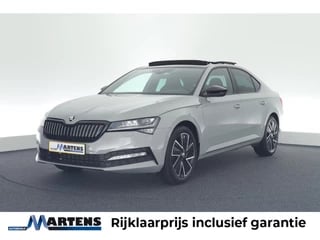 Škoda Superb 1.4 TSI 218pk iV Sportline Business 360Camera Keyless Matrix Led Panoramadak Virtual Cockpit Navigatie