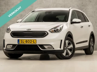 Kia Niro 1.6 GDi Hybrid Sport 142Pk Automaat (APPLE CARPLAY, PARELMOER, NAVIGATIE, CAMERA, GETINT GLAS, LEDER, SPORTSTOELEN, KEYLESS, LM VELGEN, CRUISE, LM VELGEN, NIEUWSTAAT)