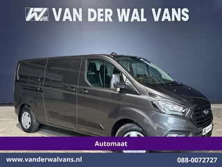 Ford Transit Custom 2.0 TDCI 131pk Automaat L2H1 Euro6 Airco | Apple Carplay | Cruisecontrol | LED | Cruisecontrol Android Auto, Verwarmde voorruit, Parkeersensoren, Bijrijdersbank
