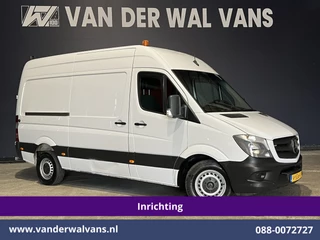 Mercedes-Benz Sprinter 314CDI 143pk L2H2 inrichting Euro6 Airco | Camera | Navigatie | 2800kg Trekhaak Omvormer Cruisecontrol, Chauffeursstoel, Parkeersensoren