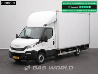 Iveco Daily 35S14 Laadklep Automaat Zijdeur Bakwagen Airco Cruise Lat om Lat APK 06-2026 Euro6 Meubelbak Koffer Airco Cruise control