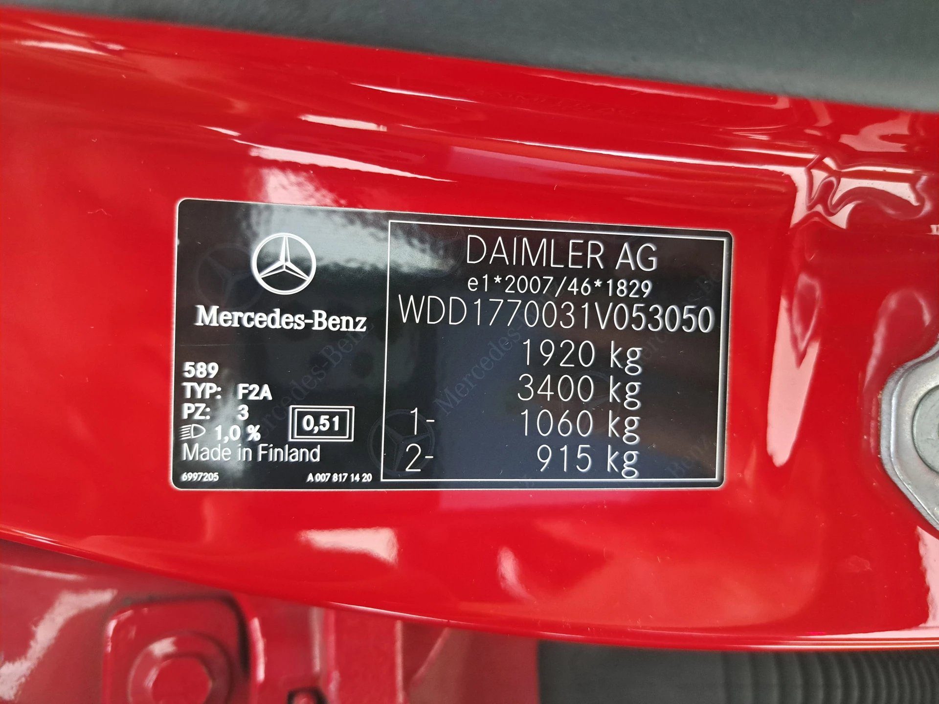 Hoofdafbeelding Mercedes-Benz A-Klasse