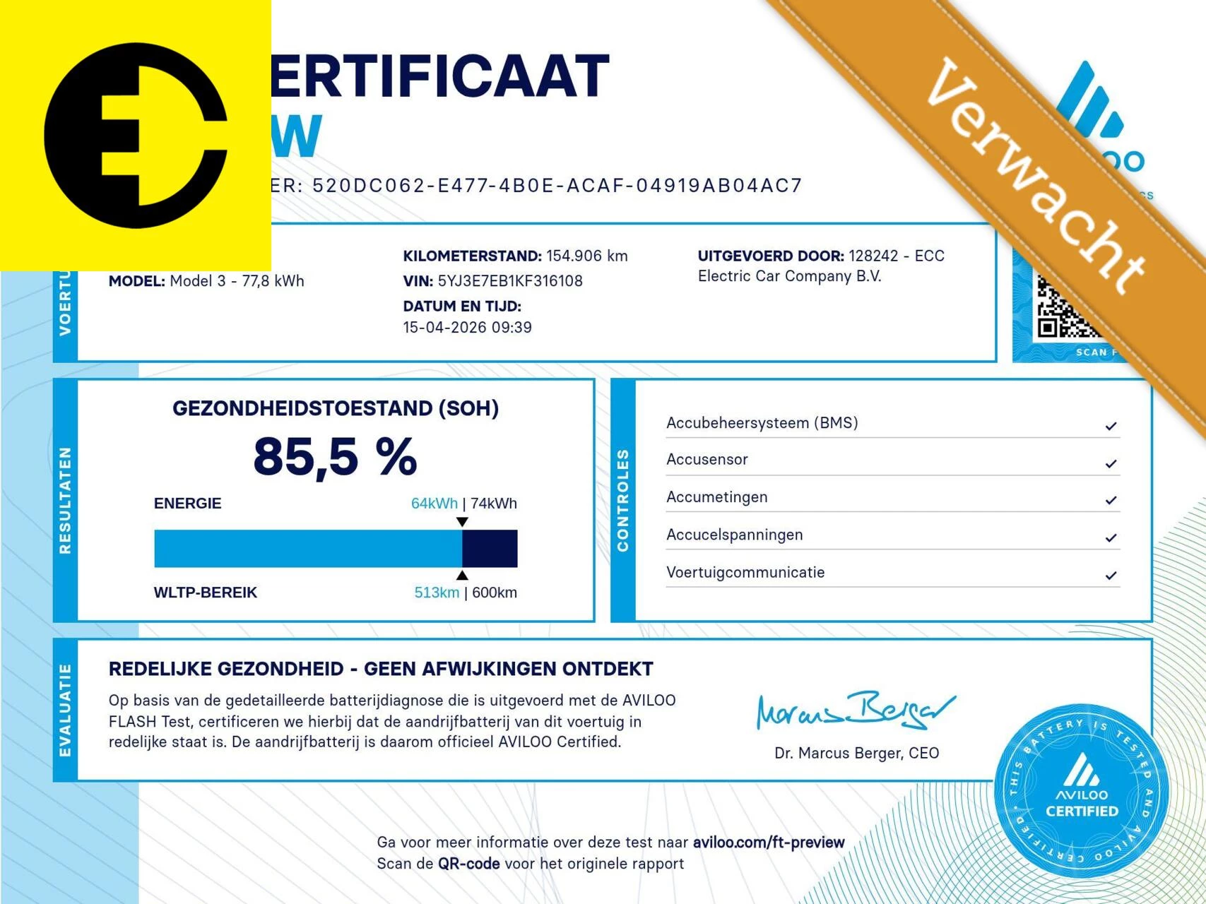 Hoofdafbeelding Tesla Model 3